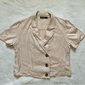Linen Short Sleeve Shirt